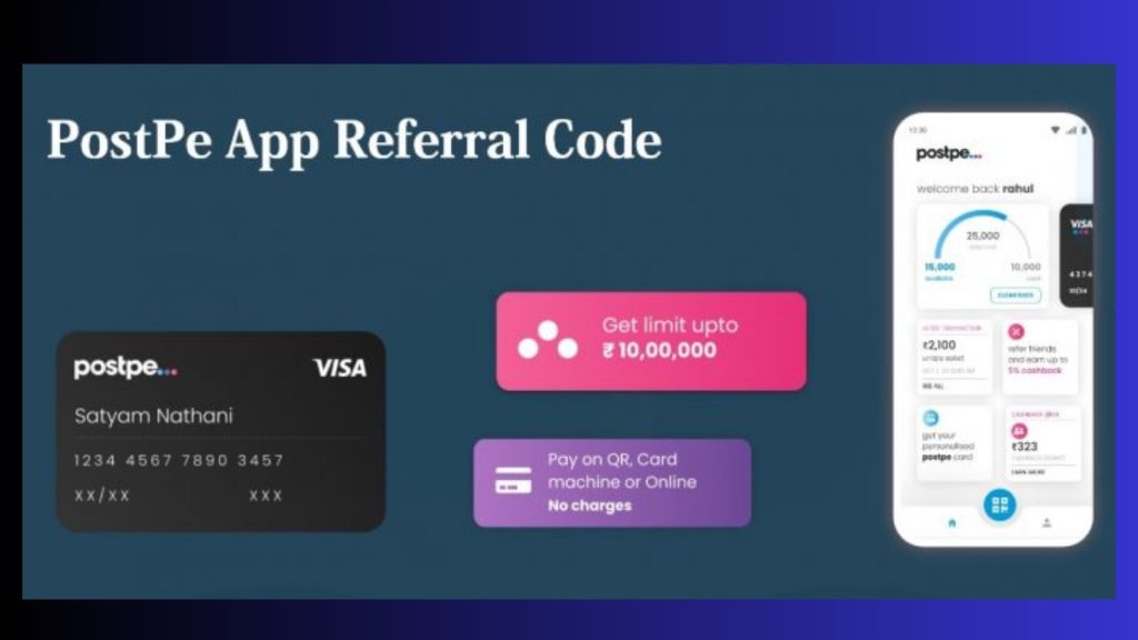 PostPe App Referral Code new