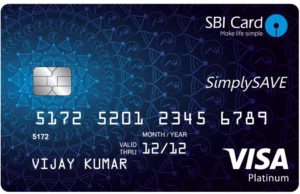 SBI SimplyClick Credit Card